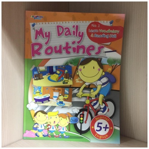 Buku My Daily Routines (belajar bhs inggris)