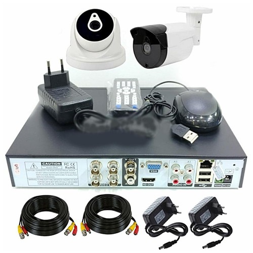 CCTV PAKET 3MP 2 KAMERA INDOOR & OUTDOOR FULL HD  SIAP PASANG