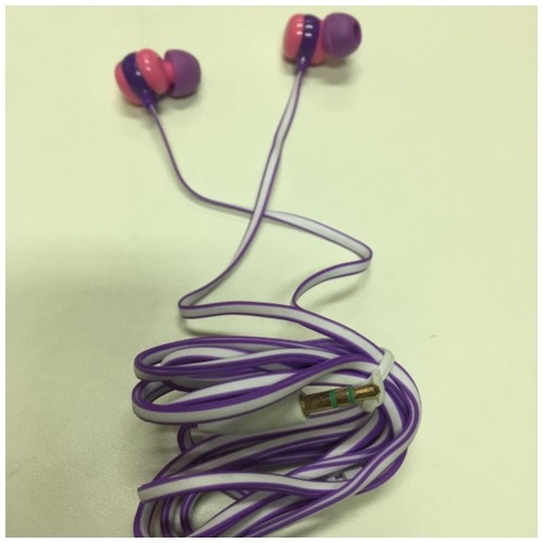 Smiley earphone - SM85 - Pink/Purple