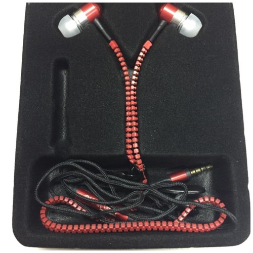 Charson earphone - Black Red