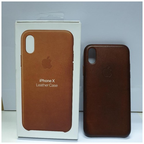 Apple Original Leather Case for iphone X