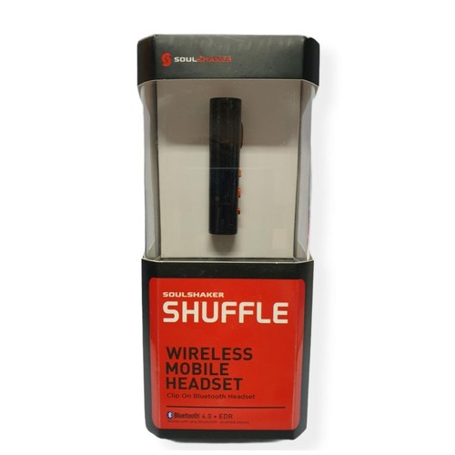 [BNIB] Soulshaker Bluetooth Headset Shuffle - Black