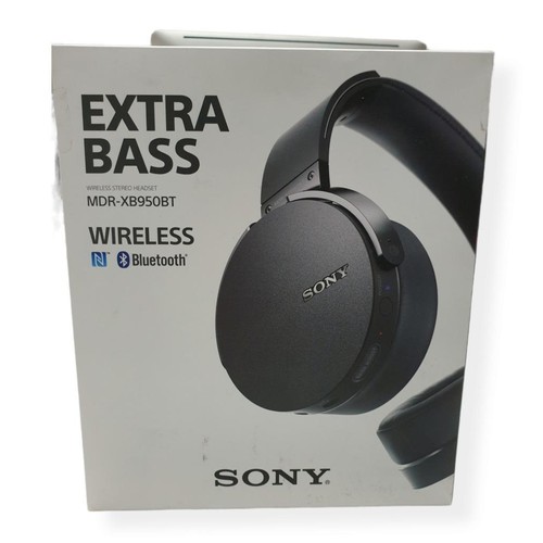 Sony EXTRA BASS Wireless Headphones  - MDR-XB950BT - Gray