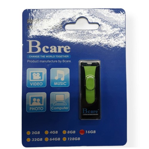 Bcare Flashdisk 16GB - Green