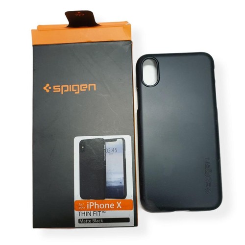 Spigen Thin Fit for Iphone X - Matte Black