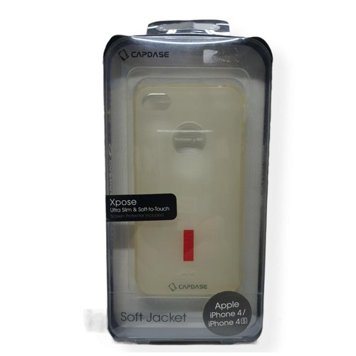 Capdase Soft Jacket case for Iphone 4/4s - Clear