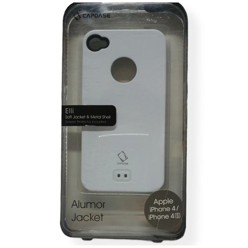 Capdase Alumor Jacket for Iphone 4/4s - White