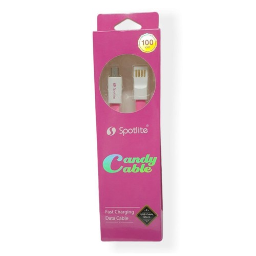 Spotlite Micro USB Cable - Pink