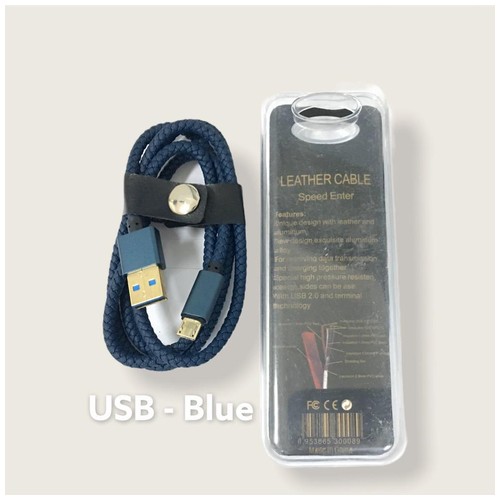 Kabel USB Micro 3.0 Gold Plate - USB3.0-MIC - Blue