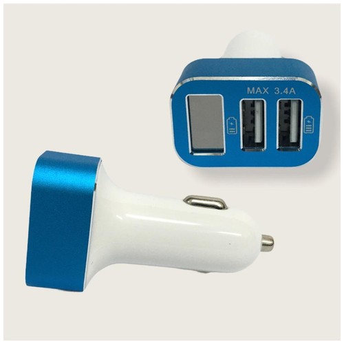 Ciyocorps Dual Car Charger ES-15S - Blue