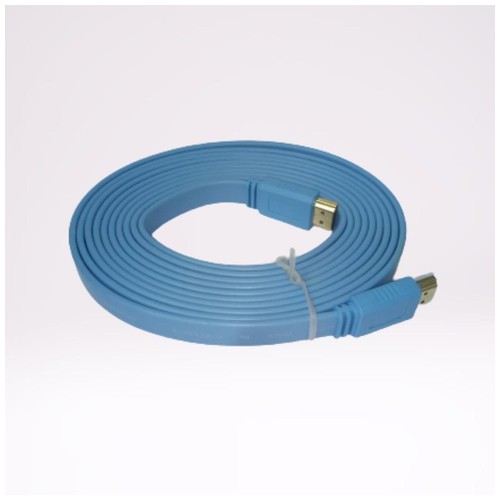 kabel hdmi to hdmi 3 meter - blue