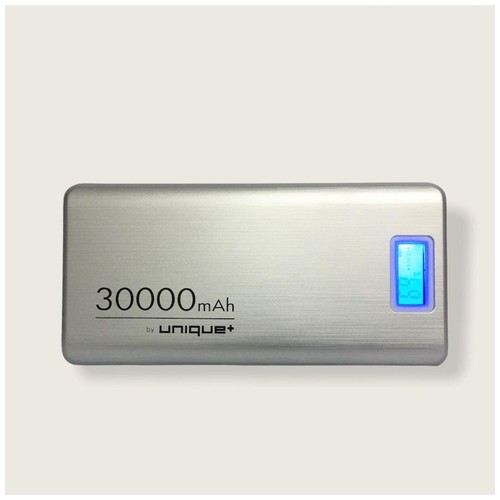 UNIQUE Power Bank 30000mAh - Silver