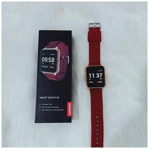 Lenovo Smart Watch S2 Full Touch Screen Real-time Heart Rate Monitor Sleep