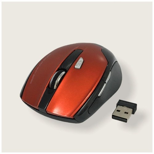 Mediatech Wireless Mouse MW046 - Merah