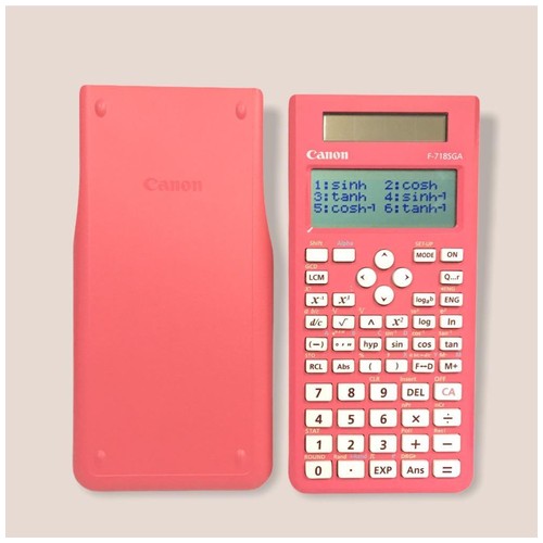 Canon Scientific Calculator F-718SGA Pink