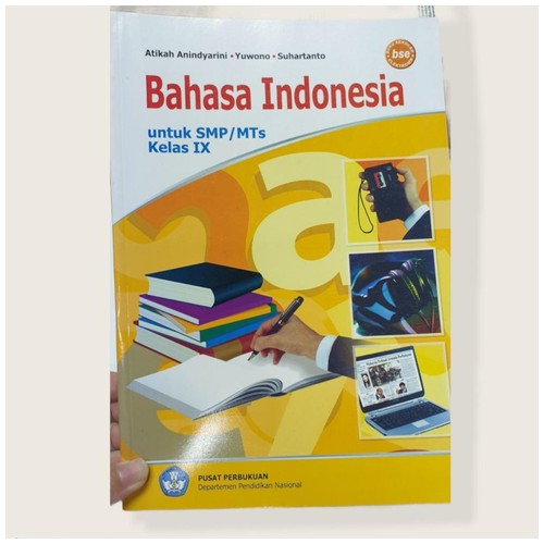 Buku Pelajaran Bahasa Indonesia Kelas 9 (SMP/MTS)