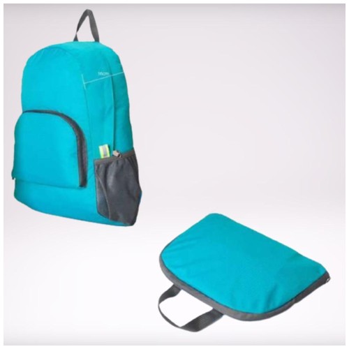 Tas Punggung Lipat / Fordable Backpack - Blue
