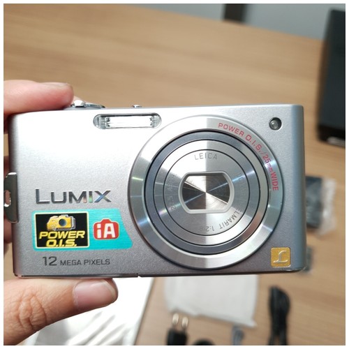 [BNOB] Panasonic Lumix DMC- FX65 - Silver/Agent with Leica Lens