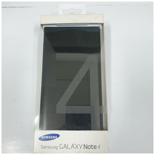 [BNIB] ORIGINAL Samsung Flip Wallet Cover Note 4 - Black