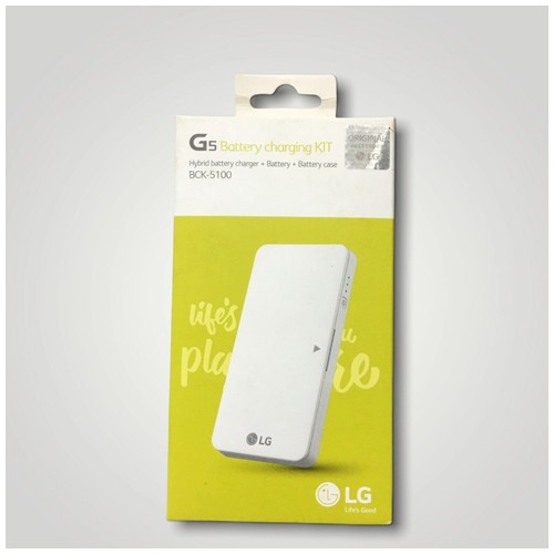 LG BCK-5100 Battery Charging Kit for LG G5 - White