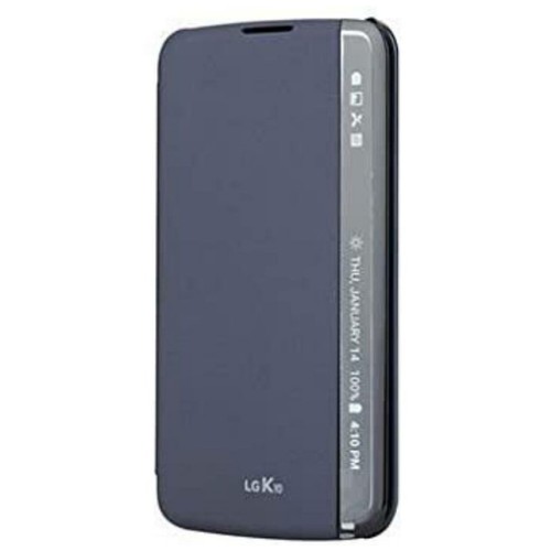 Voia Flip Cover Case for LG K10 - Black