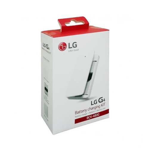 LG ORIGINAL Battery Charging Kit for LG G4 - BCK-4800 - White