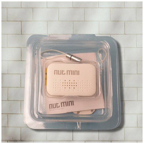 Mini Alarm GPS Tracker Nut Mini Bluetooth Original Lenovo - White