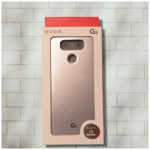 Voia Case for LG G6 - Silver