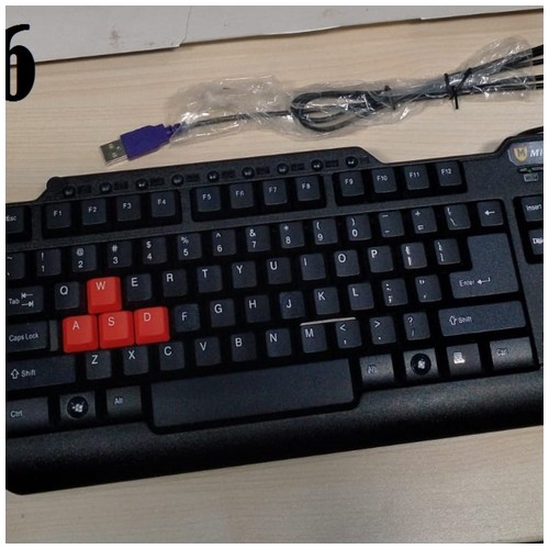 Micropack Keyboard Multimedia K/B KM-2010 – Black – Grade B