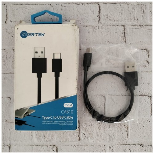Viertek type C to USB cable 35cm CAB10 - BLACK