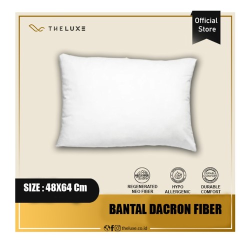 The Luxe Bantal Tidur Dacron Fiber Ukuran 48x64