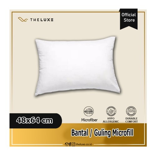The Luxe Bantal Tidur Pillow Microfill ukuran 48x64