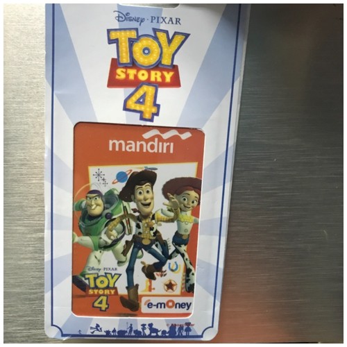 Kartu e-money Mandiri - Toy Story 4 - art 3