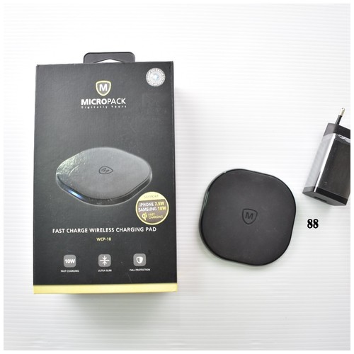 Micropack Wireless Charging Pad Fast Charge WCP-10 EU – Black