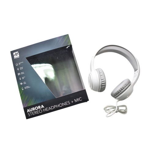 Ifrogz Headphone Audio-Aurora IFFAWH-WHO – White – Grade B