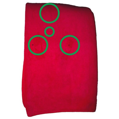Travel Towel - QuickDry Handuk Mandi 50 x 100cm - Grade A (Red)