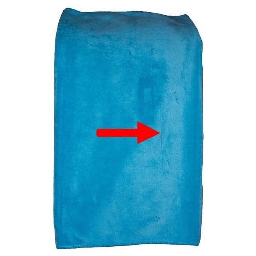 Travel Towel - QuickDry Handuk Mandi 50 x 100cm - Grade A (Light Blue)