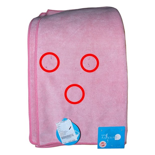 Travel Towel - QuickDry Handuk Mandi 50 x 100cm - Grade A (Pink)