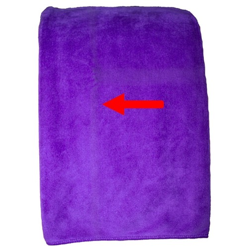 Travel Towel - QuickDry Handuk Mandi 50 x 100cm - Grade A (Purple)