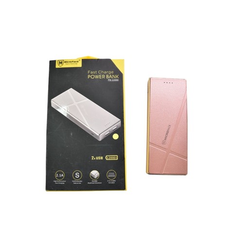 Micropack Fast Charge Power Bank - Rose Gold