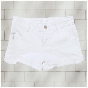 Hotpants Denim - White