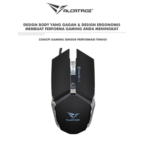 Alcatroz Mouse Wired Gaming Cyborg C2 3200 CP