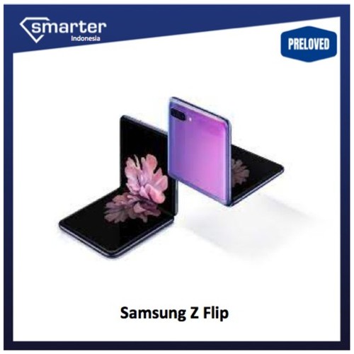 Samsung Galaxy Z Flip 256GB Second bekas seken preloved original SEIN fullset - grade Oke - Black
