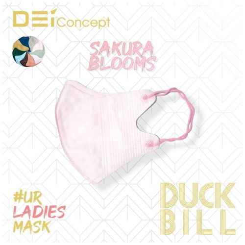 DEI MASK - Masker Duckbill Ladies Series [Sakura Blooms] 10's