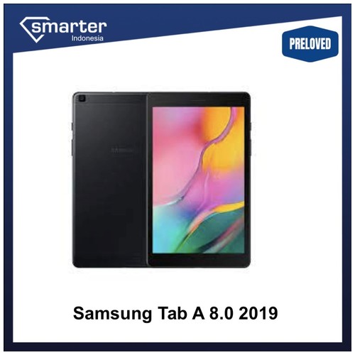 Samsung Tab A 8 inchi No Spen / S pen 32GB 2019 Tablet second Bekas Seken Preloved SEIN T295 - Black