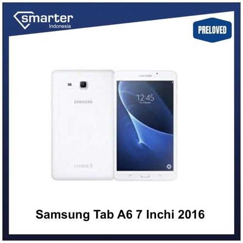 Samsung Galaxy Tab A6 7 inchi 16GB  (2016) Tablet Second Seken Bekas Original SEIN - White