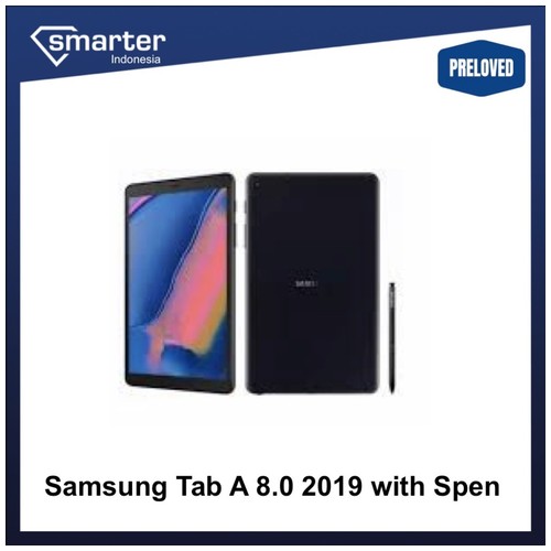 Samsung Tab A 8 inchi Spen / S Pen 32GB 2019 Tablet second Seken Bekas SEIN P205 - Black