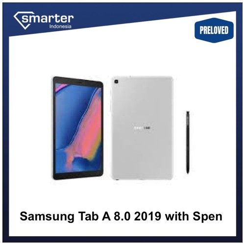 Samsung Tab A 8 inchi Spen / S Pen 32GB 2019 Tablet second Seken Bekas SEIN P205 - Grey