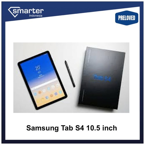 Samsung Galaxy Tab S4 10.5 inch 64GB 2018 Tablet Second Seken Bekas Preloved Original Full Set SEIN - Black