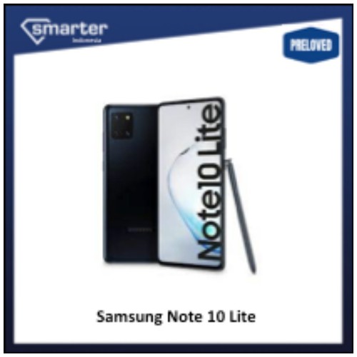 Samsung Galaxy Note 10 Lite 128GB Second Seken Bekas Preloved Original SEIN - Black
